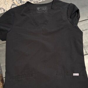 FIGS Men's Short Sleeve Black Tee